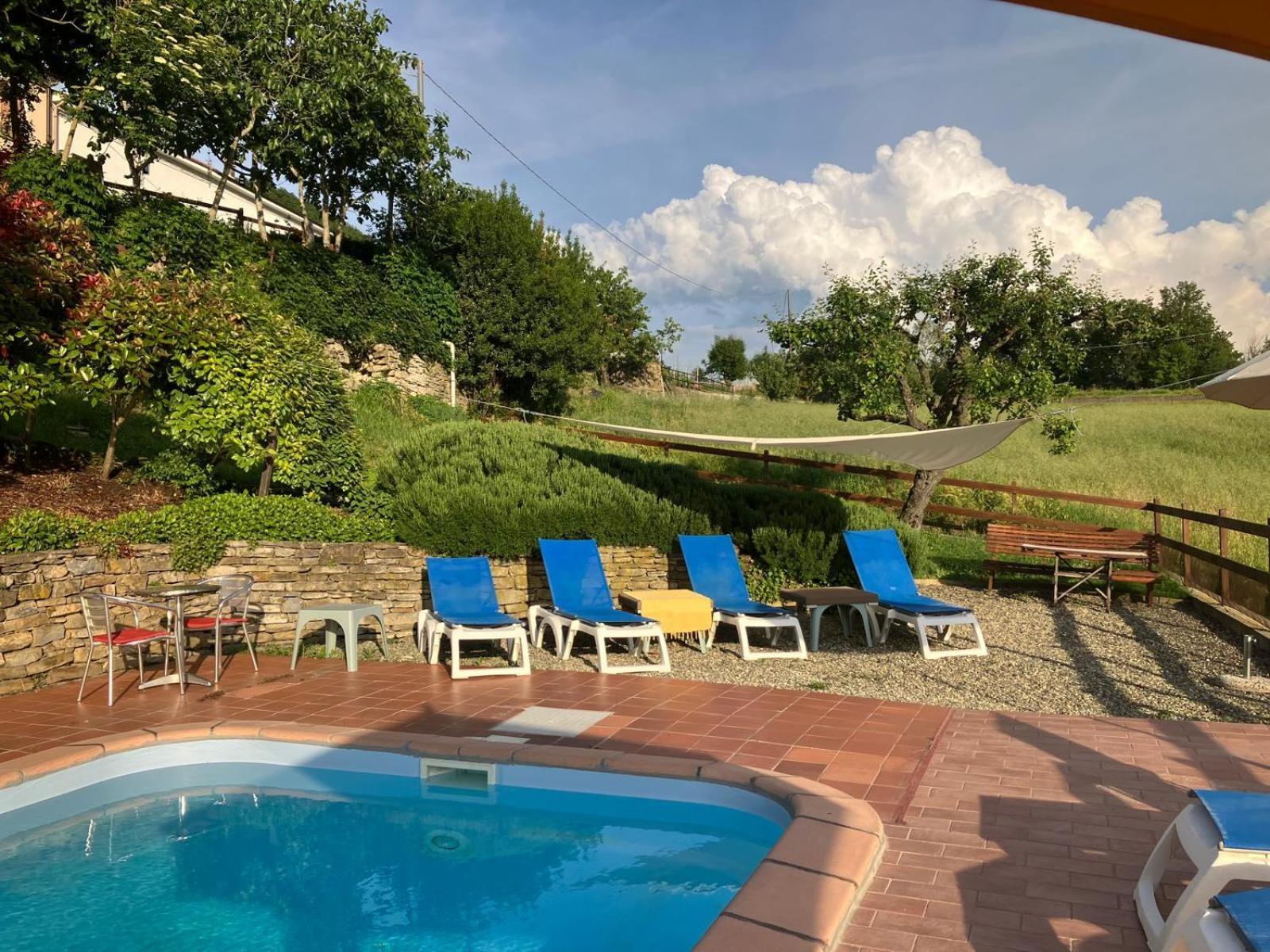 Casa Petra - Casa Tre Stelle - Casa Caneva - Ferien Fuer 6-14 Personen Ponti Eksteriør billede