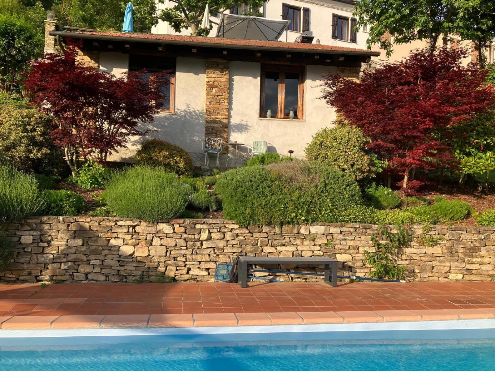 Casa Petra - Casa Tre Stelle - Casa Caneva - Ferien Fuer 6-14 Personen Ponti Eksteriør billede